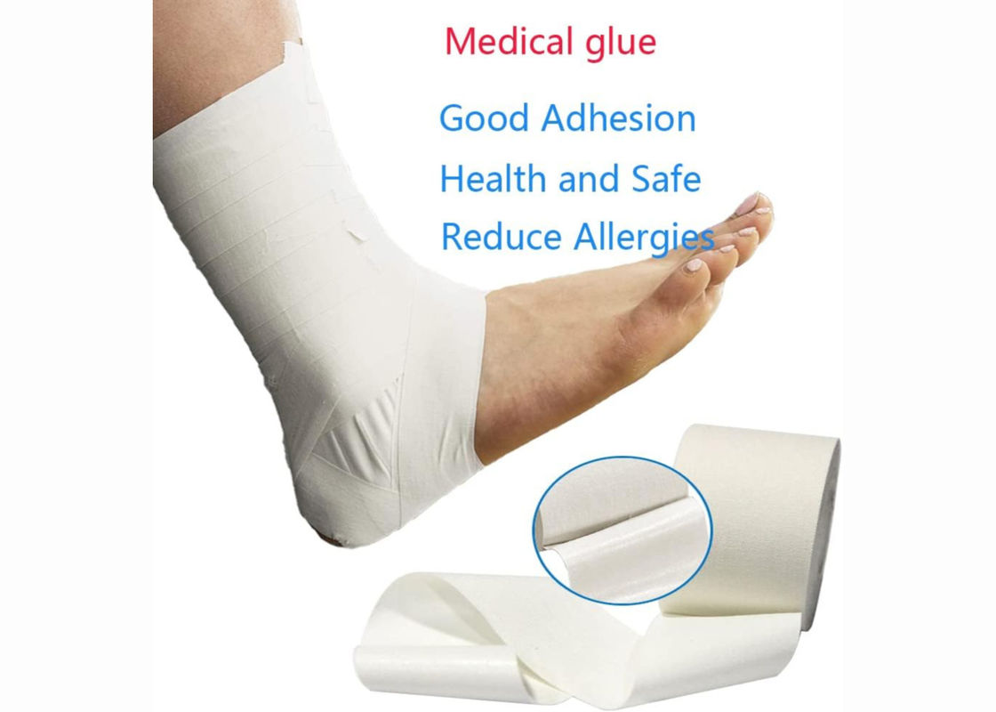 Medical Muscle Cotton Sports Tape Breathable Easy Tear Athlete Bodyparts Protection