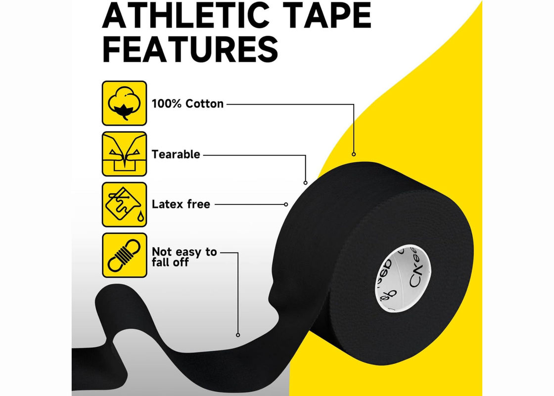 Multi Color Exclusive Logo OEM Sports Elbow, Wrist, Knee Protection Athlete Tape
