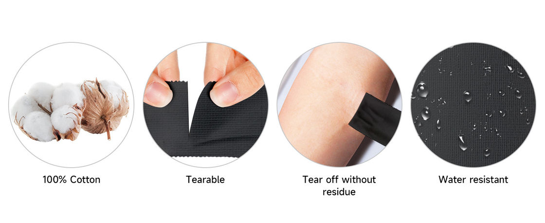 Multi Color Exclusive Logo OEM Sports Elbow, Wrist, Knee Protection Athlete Tape